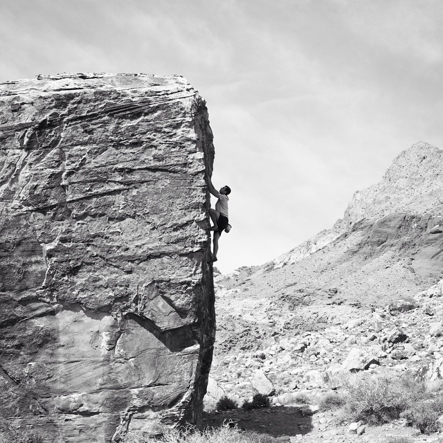 Climbing 30 feet of 