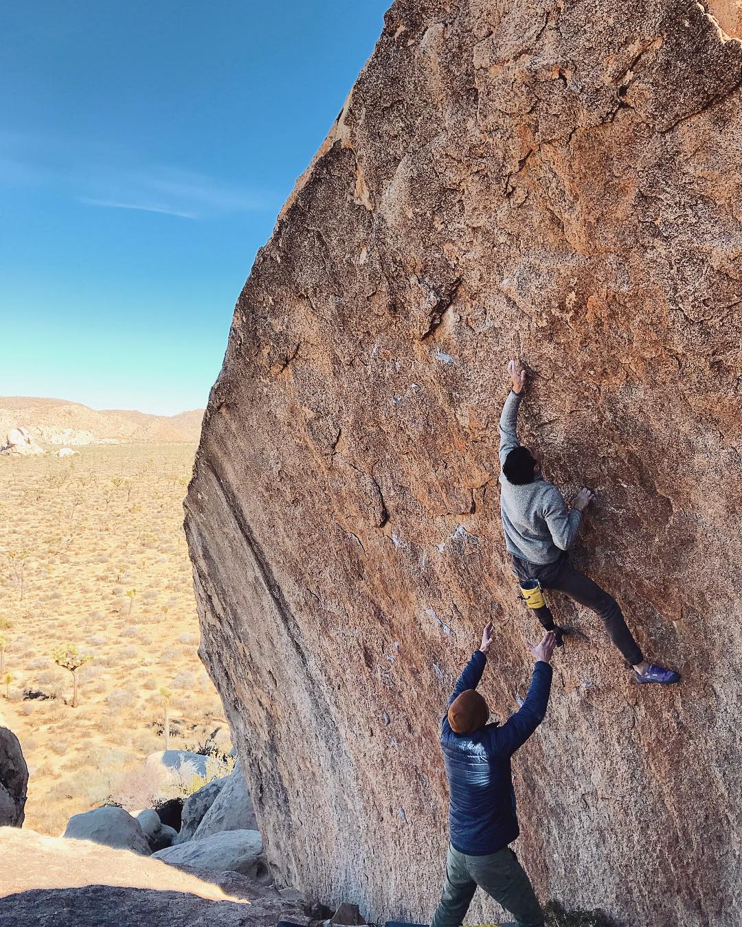 Climbed the direct e
